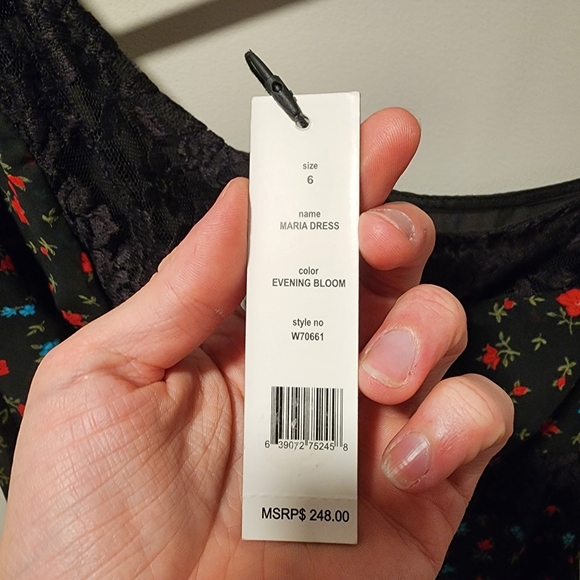 Walter Baker Maria One Shoulder Dress - Picture 8 of 9